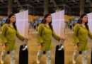 चेहरे पर बेचैनी-उदासी लिए एयरपोर्ट पर स्पॉट हुईं Mannara Chopra