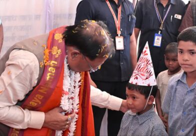 बच्चों के चेहरों की मुस्कान बना मुख्यमंत्री श्री साय के जन्मदिन का सबसे बड़ा उपहार