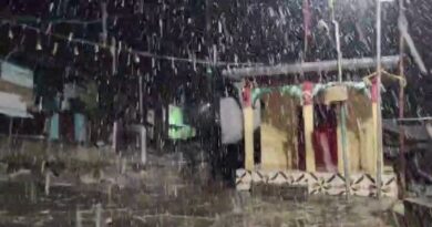 उत्तराखंड ठंड से सजी, गंगोत्री-हर्षिल में बर्फबारी और टिहरी में बर्फ के फाहे