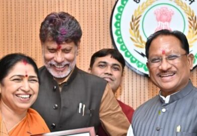 मुख्यमंत्री विष्णु देव साय से नवनिर्वाचित राज्यसभा सदस्य श्रीमती लक्ष्मी वर्मा ने की सौजन्य मुलाकात