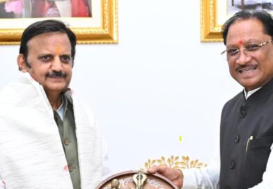 मुख्यमंत्री से मध्यप्रदेश के उपमुख्यमंत्री श्री राजेंद्र शुक्ल ने की सौजन्य मुलाकात