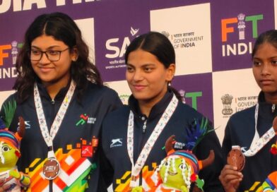 कर्नाटक के तैराक मणिकांता ने स्वर्ण पदकों की हैट्रिक पूरी की, छत्तीसगढ़ की अनुष्का भगत ने जीता दूसरा पदक