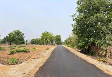 पोलमपल्ली से अरलमपल्ली सड़क बनने से खुश है ग्रामीण