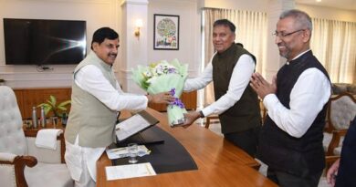 मुख्यमंत्री डॉ. यादव से ग्रीनको ग्रुप के कार्यकारी निदेशक श्री बंडारू ने की भेंट