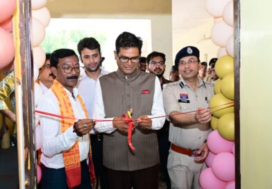 वित्त मंत्री श्री ओपी चौधरी ने पुलिस लाइन उर्दना में अत्याधुनिक पुलिस जिम का किया लोकार्पण