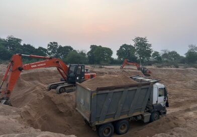 रेत के अवैध उत्खनन पर खनिज विभाग लगातार कर रहा है कार्रवाई