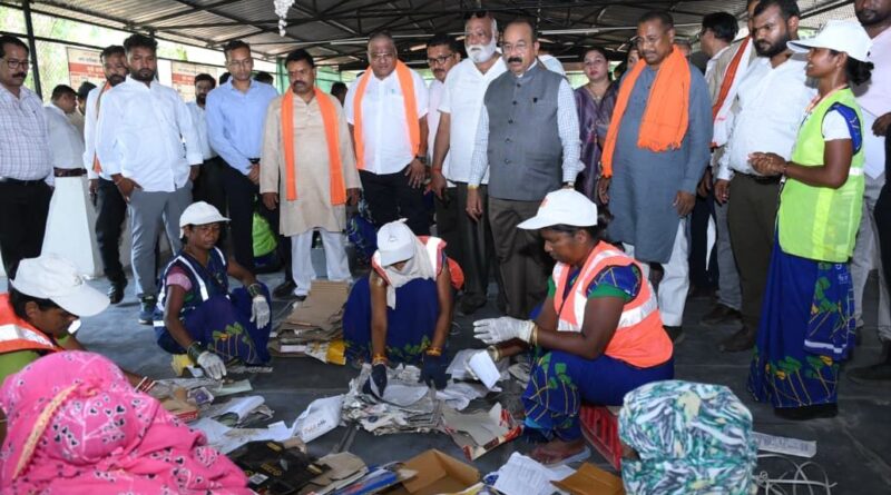 उप मुख्यमंत्री श्री अरुण साव का बस्तर में कार्यों के निरीक्षण का तीसरा दिन