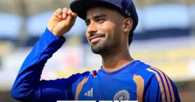 न्यू चंडीगढ़ में अफगानिस्तान के खिलाफ खेले गए टेस्ट मैच श्रीगंगानगर के मानव सुथार प्लेयर ऑफ द मैच बने