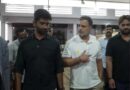 राहुल गांधी ने सोमवार को राजस्थान के जयपुर में बस और ट्रक की बॉडी बनाने वाली वर्कशॉप में पहुंचे