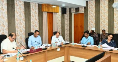 लोक निर्माण विभाग के सचिव ने जेलों में निर्माणाधीन कार्यों की प्रगति की समीक्षा की