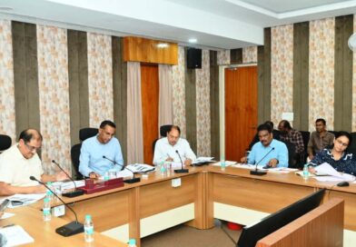 लोक निर्माण विभाग के सचिव ने जेलों में निर्माणाधीन कार्यों की प्रगति की समीक्षा की