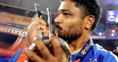 संजू सैमसन को भारतीय टीम से बाहर नहीं किया गया है