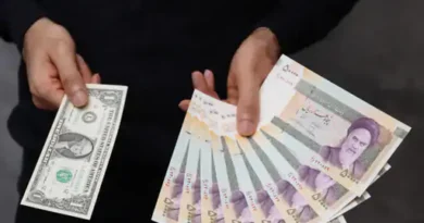ईरानी करेंसी रियाल डॉलर के मुकाबले अब तक के सबसे निचल स्तर पर पहुंच गई