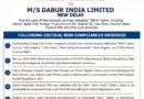 डॉबर के कई प्रोडक्ट की बिक्री पर रोक लगा दी गई है