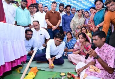 कोड़ातराई में 1.21 करोड़ रुपये की लागत से बनेगा पीएम स्कूल भवन, वित्त मंत्री ओ.पी. चौधरी ने किया भूमिपूजन