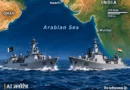पाकिस्तानी नौसेना का एक जहाज अरब सागर के अंतरराष्ट्रीय क्षेत्र में भारतीय नौसेना के जहाज से टकरा गया