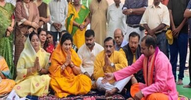राज्यमंत्री श्रीमती गौर ने विभिन्न विकास कार्यों का किया भूमि पूजन और लोकार्पण