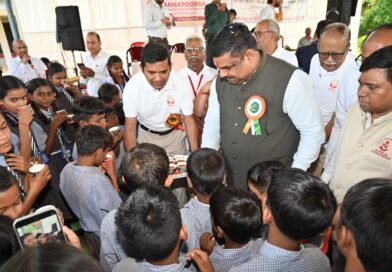 शिक्षा मंत्री गजेन्द्र यादव ने स्कूलों में साईंश्योर न्यूट्रिशन पायलट प्रोजेक्ट का किया शुभारंभ