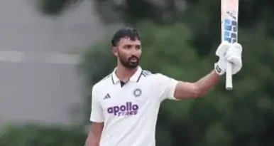 भारत-A के बल्लेबाज देवदत्त पडिक्कल ने न्यूजीलैंड-A के खिलाफ दूसरे अनऑफिशियल टेस्ट में 80 रन बनाए