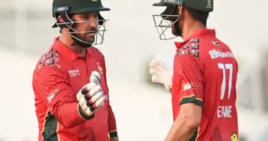 जिम्बाब्वे ने UAE में चल रही वनडे ट्राई सीरीज के पहले मुकाबले में बांग्लादेश को 99 रन से हरा दिया