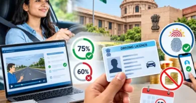 अगर आपको नया ड्राइविंग लाइसेंस बनवाना है, तो अब टेस्ट में पास होने के लिए 75% अंक लाना होगा
