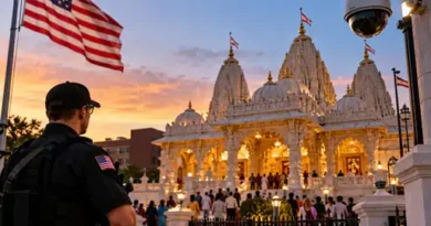 अमेरिका में दिवाली से पहले हिंदू मंदिरों की सुरक्षा बढ़ाने की तैयारी की गई